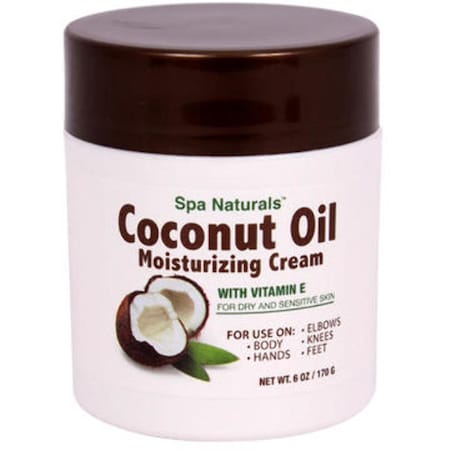 Spa Natural 6 oz Coconut Oil Moisturizing Cream - Pack of 132 2272388